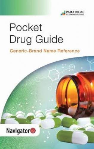Pocket Drug Guide: Paradigm's Pocket Drug Guide Medicine