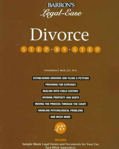 Divorce Step-By-Step (Barron's Legal-Ease) Law