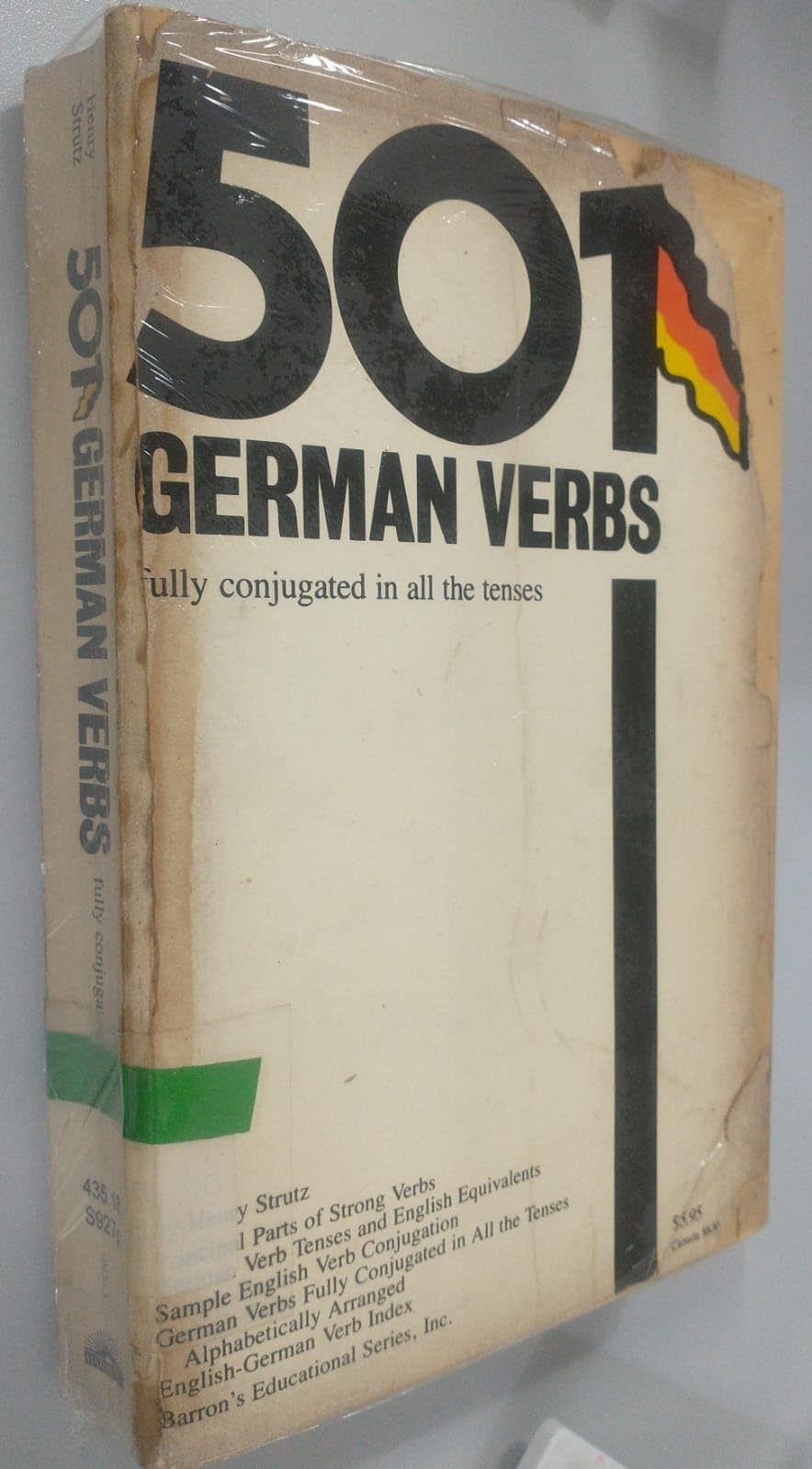 501 German Verbs: Fully Conjugated in All the Tenses in a New Easy-To-Learn Format, Alphabetically Arranged Foreign Languages ​​& Dictionaries