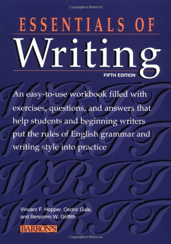 Essentials of Writing (BARRON'S ESSENTIALS OF WRITING) Foreign Languages ​​& Dictionaries