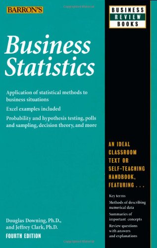 Business Statistics (Barron's Business Review Series) Business, Finance & Career