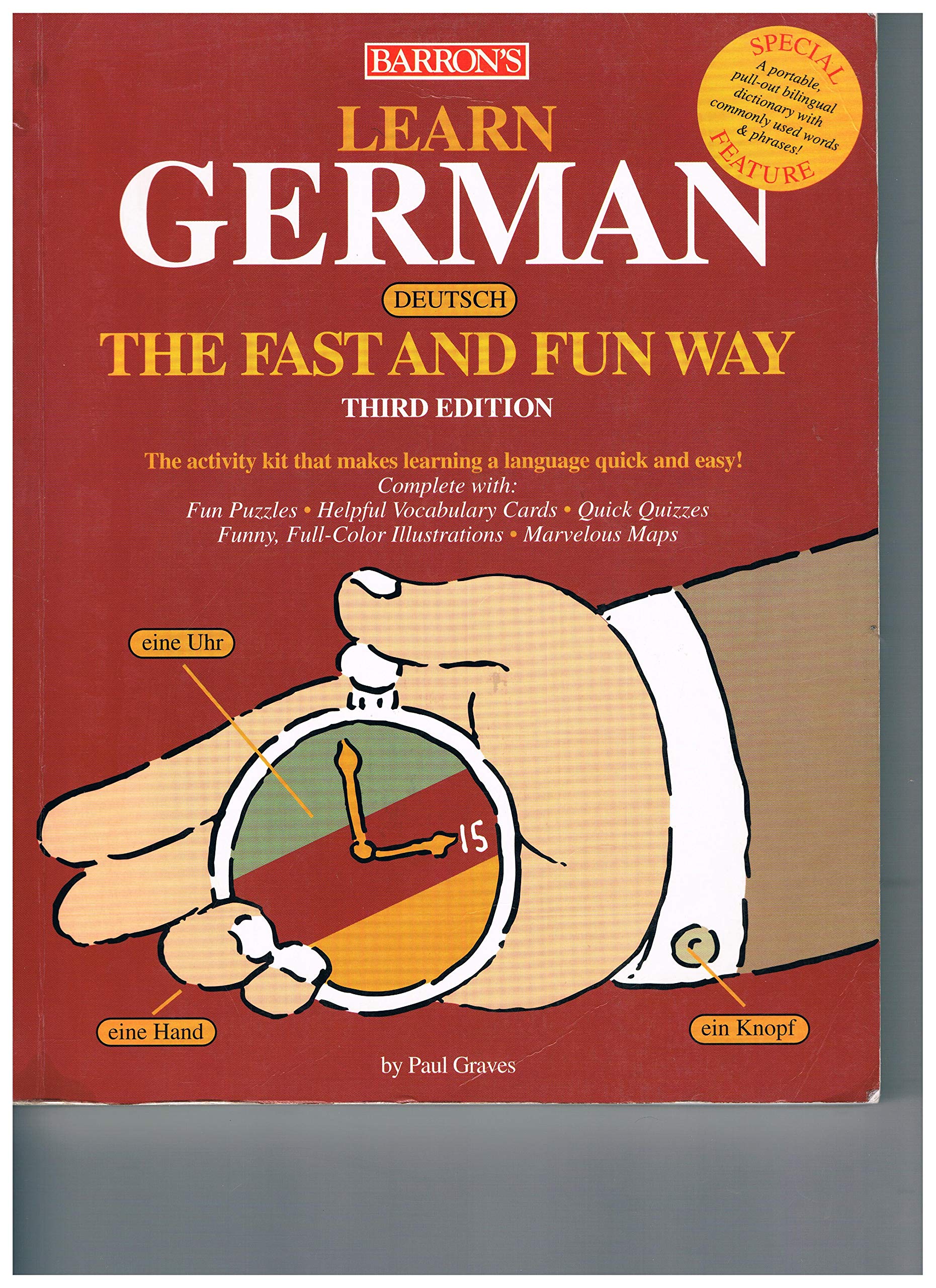 Learn German the Fast and Fun Way (Fast and Fun Way Series) Foreign Languages ​​& Dictionaries