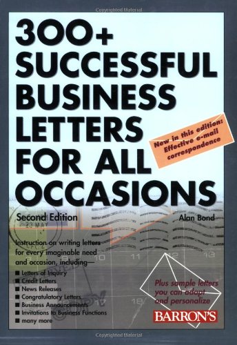 300+ Successful Letters for All Occasions Business, Finance & Career Books