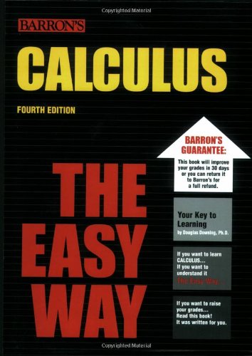 Product Image: Calculus the Easy Way (Barron's Easy Series)