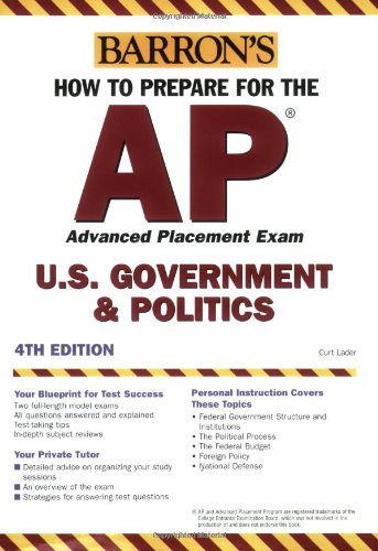 How to Prepare for the AP U.S. Government & Politics (BARRON'S HOW TO PREPARE FOR) Social Sciences