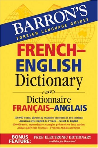 Barron's French-english Dictionary (Barron's Foreign Language Guides) Foreign Languages ​​& Dictionaries