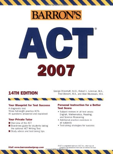 Product Image: Barron's ACT 2007