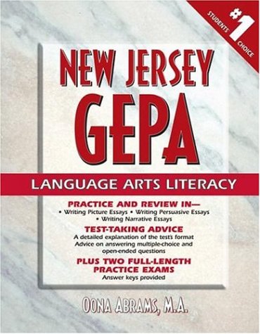 Barron's New Jersey Language Arts Literacy GEPA Learning & Reference