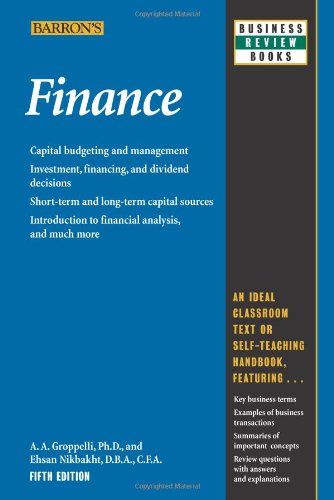 Finance (Barron's Business Review Series) Business & Technology