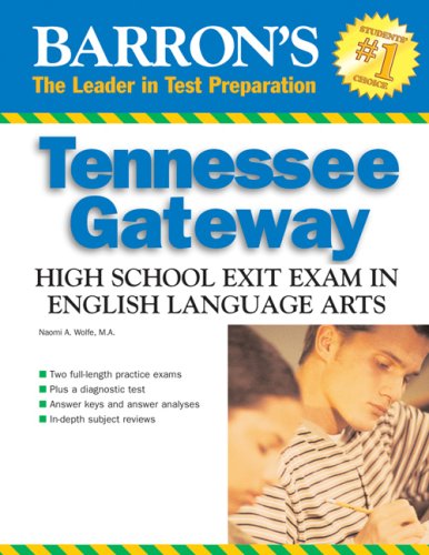 Barron's Tennessee Gateway - ELA: High School Exit Exam in English Language Arts Learning & Reference