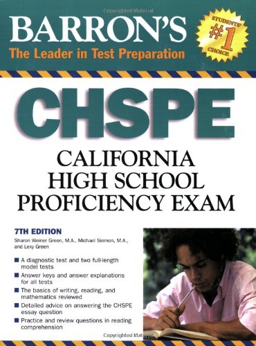 Barron's CHSPE: California High School Proficiency Exam Learning & Reference