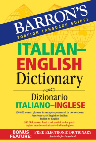 Barron's Italian-English Dictionary: Dizionario Italiano-Inglese (Barron's Foreign Language Guides) Foreign Languages ​​& Dictionaries