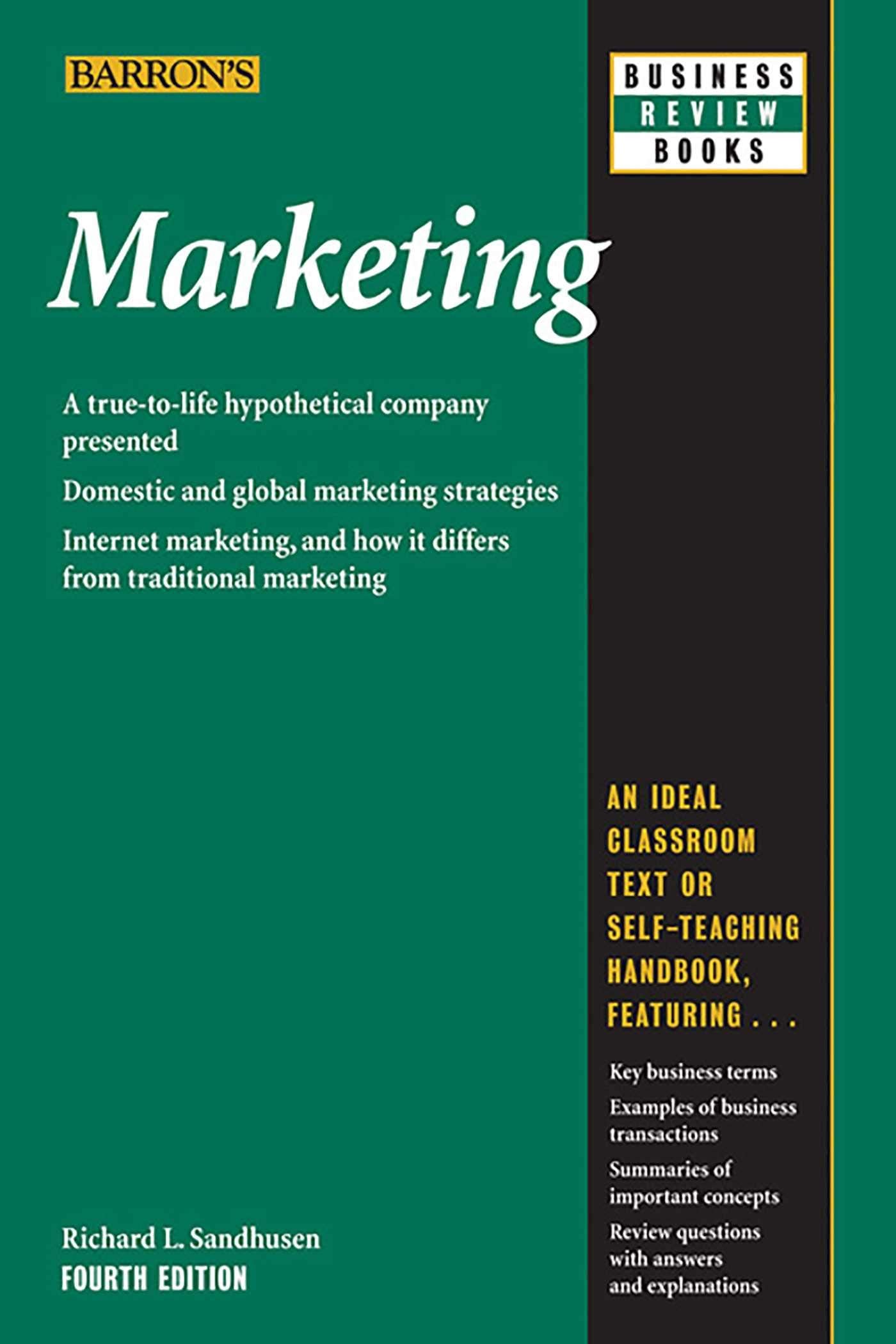 Marketing (Barron's Business Review Series) Business, Finance & Career