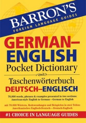 Barron's German-English Pocket Bilingual Dictionary (Barron's Pocket Bilingual Dictionaries) Foreign Languages ​​& Dictionaries