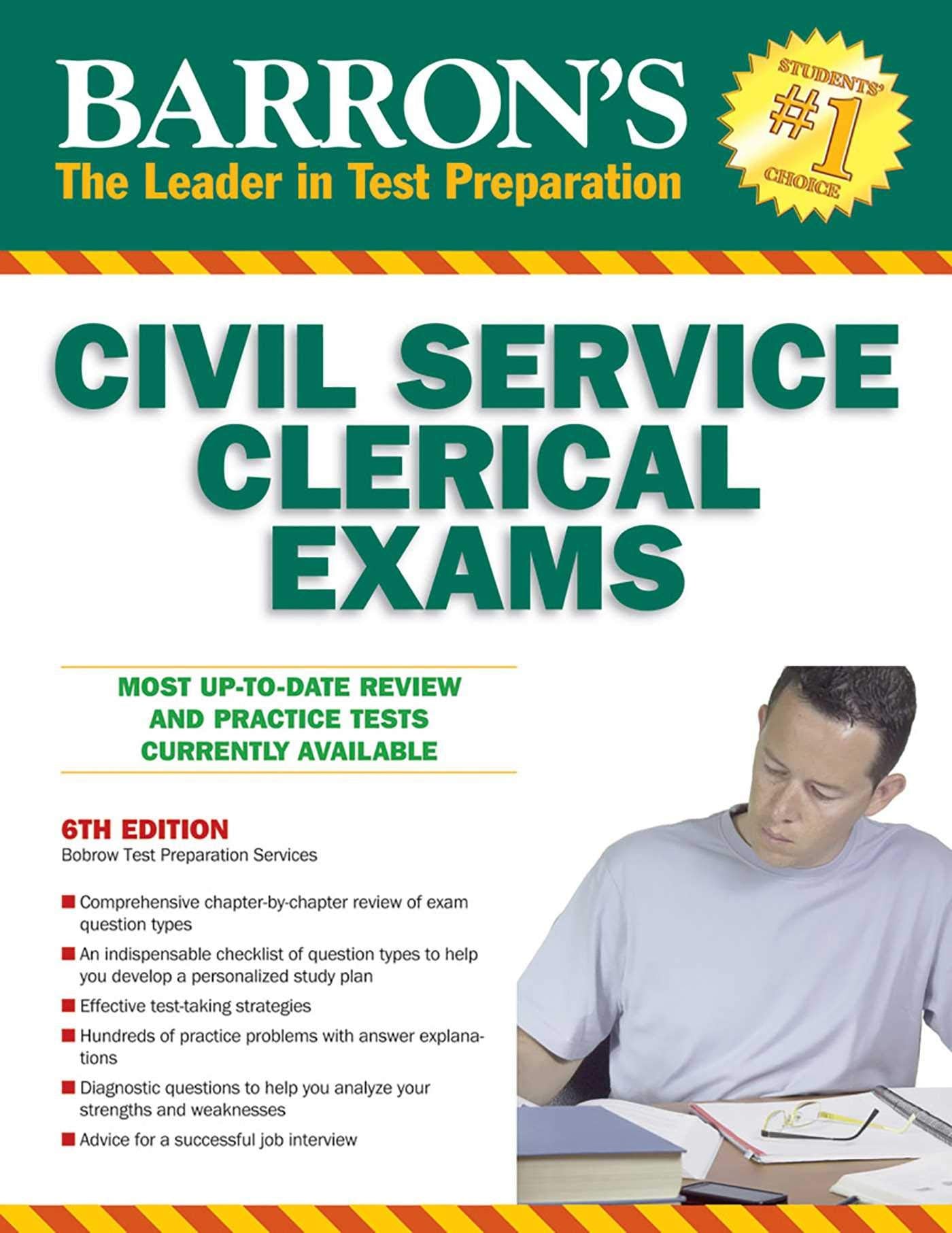 Civil Service Clerical Exam (Barron's Test Prep) Business, Finance & Career