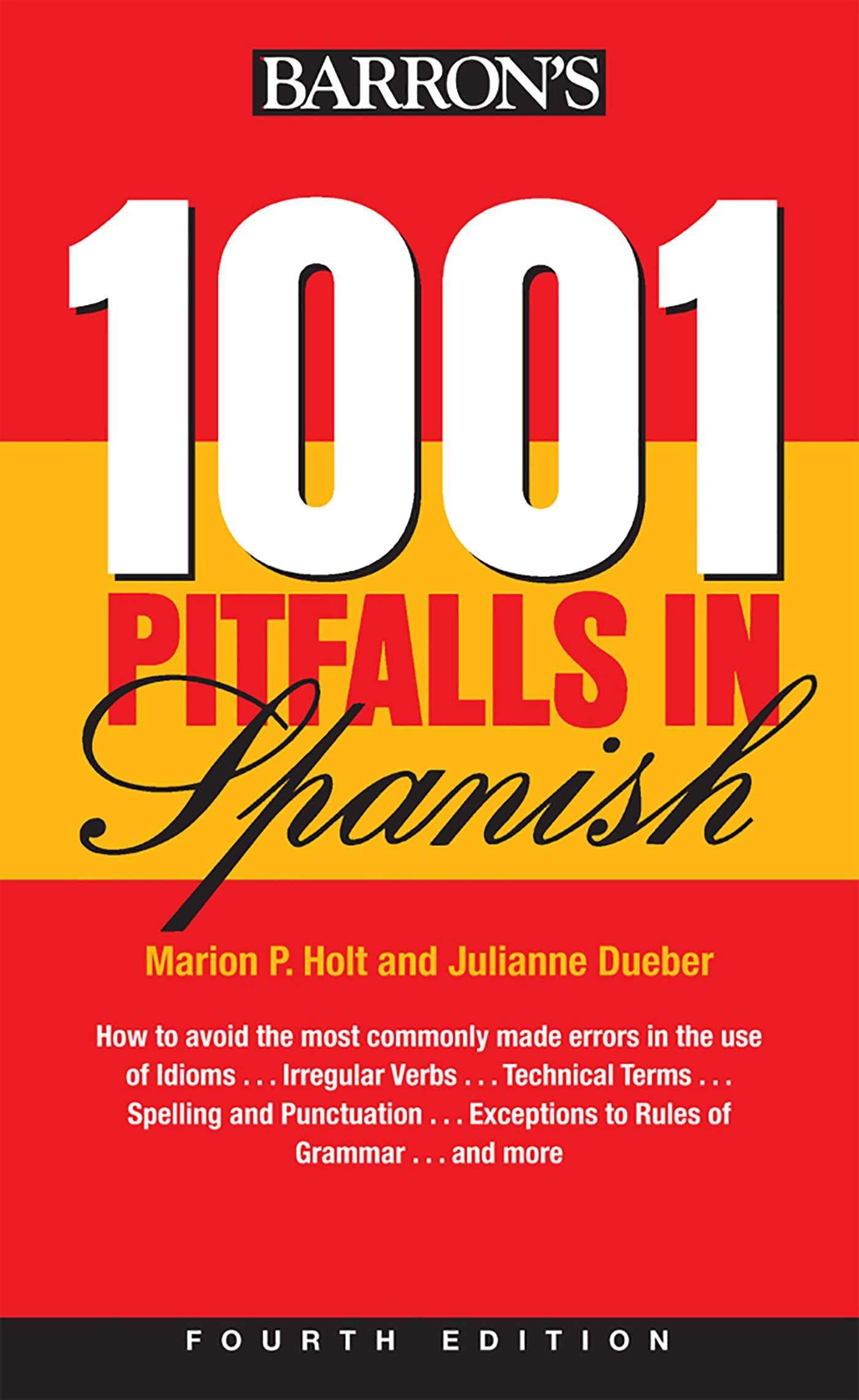 1001 Pitfalls In Spanish (Barron's Foreign Language Guides) Foreign Languages ​​& Dictionaries