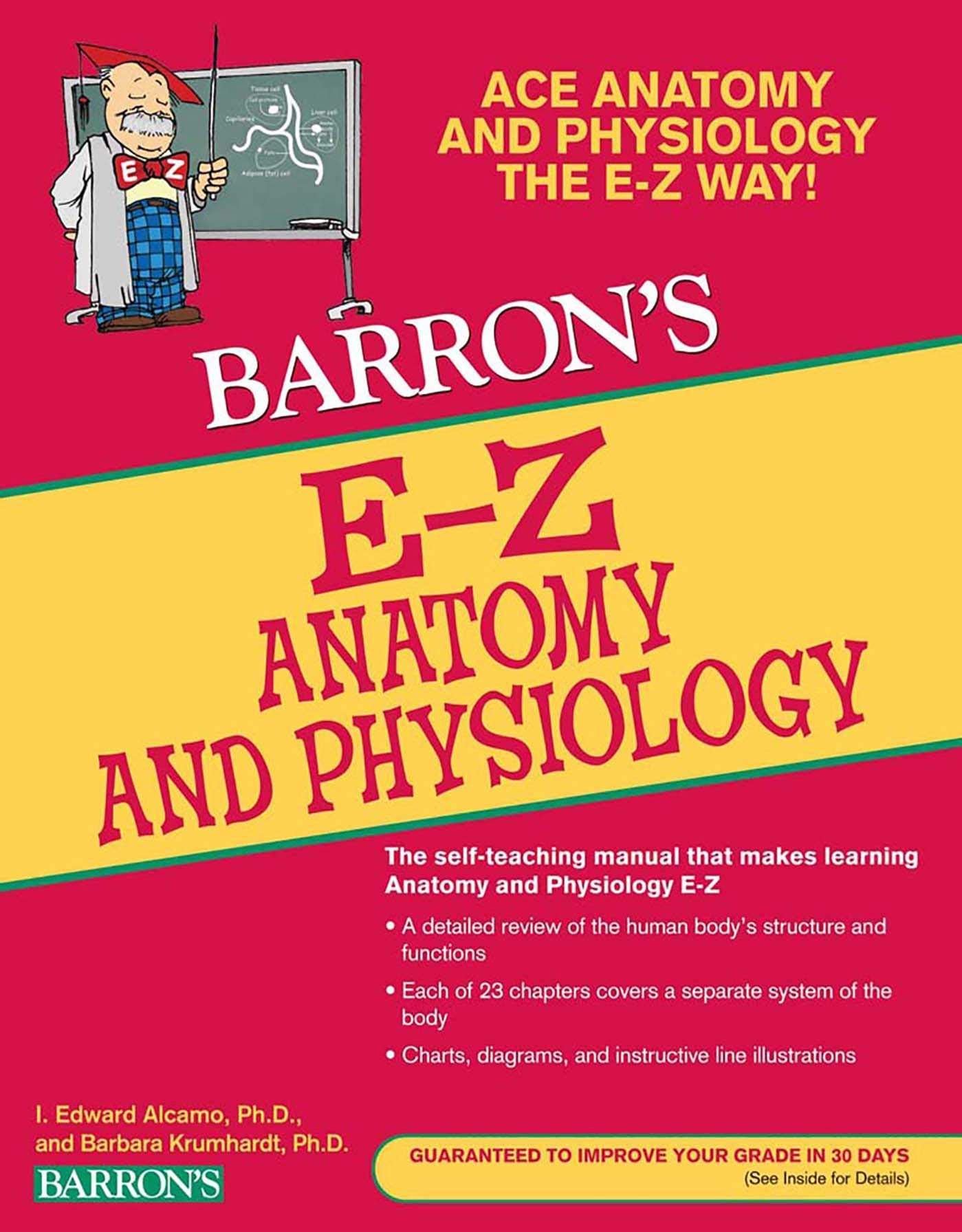 E-Z Anatomy and Physiology (Barron's Easy Way) Medicine