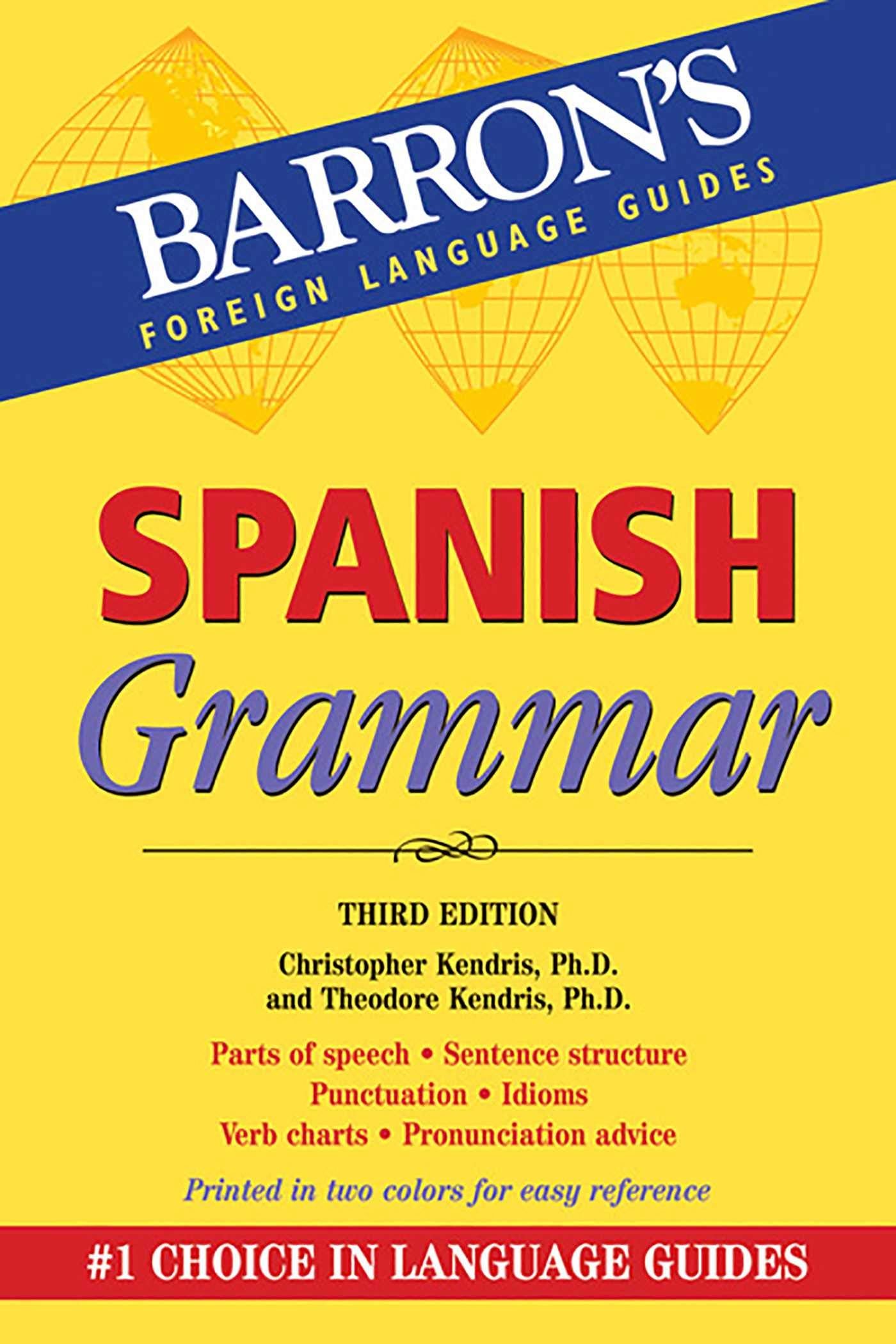 Product Image: Spanish Grammar: Beginner, Intermediate, and Advanced Levels (Barron's Grammar)
