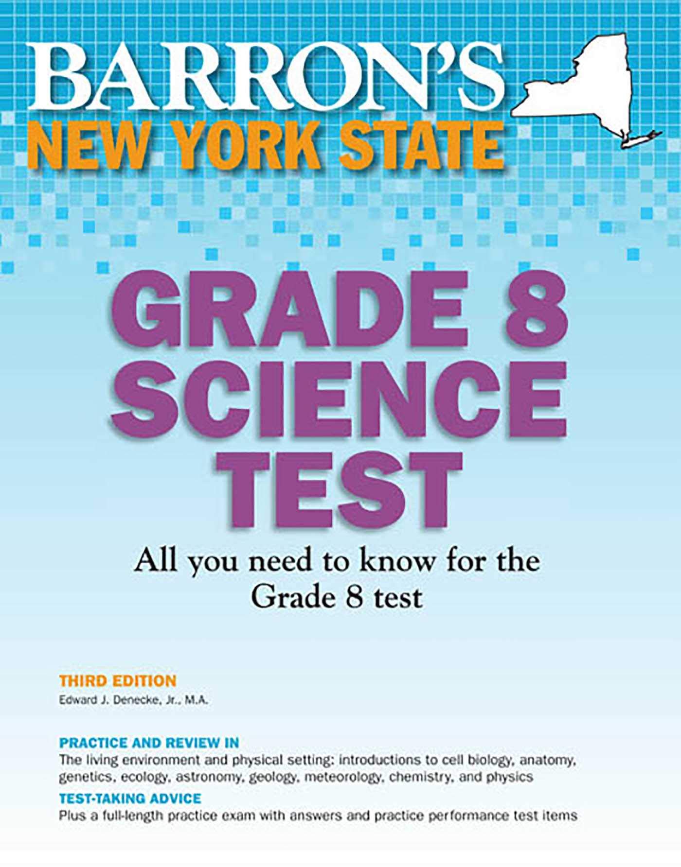 New York State Grade 8 Science Test (Barron's Test Prep NY) Learning & Reference