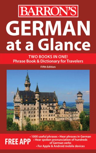 German at a Glance: Foreign Language Phrasebook & Dictionary (At a Glance Series) Foreign Languages ​​& Dictionaries