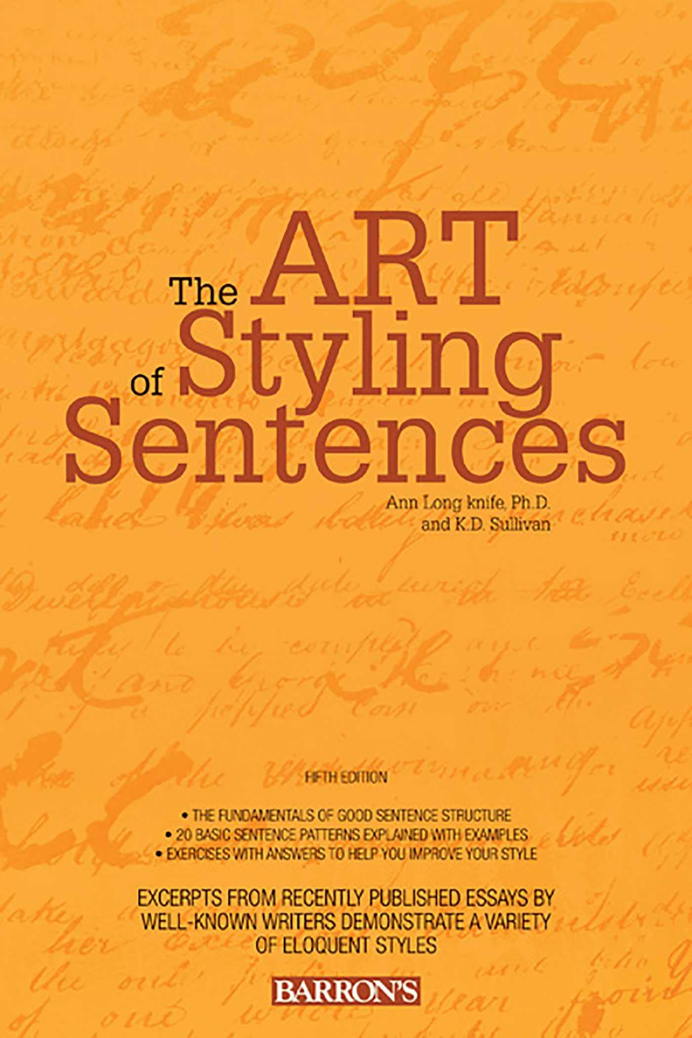 Art of Styling Sentences Social Sciences