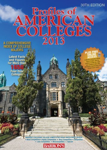 Profiles of American Colleges: with Website Access book