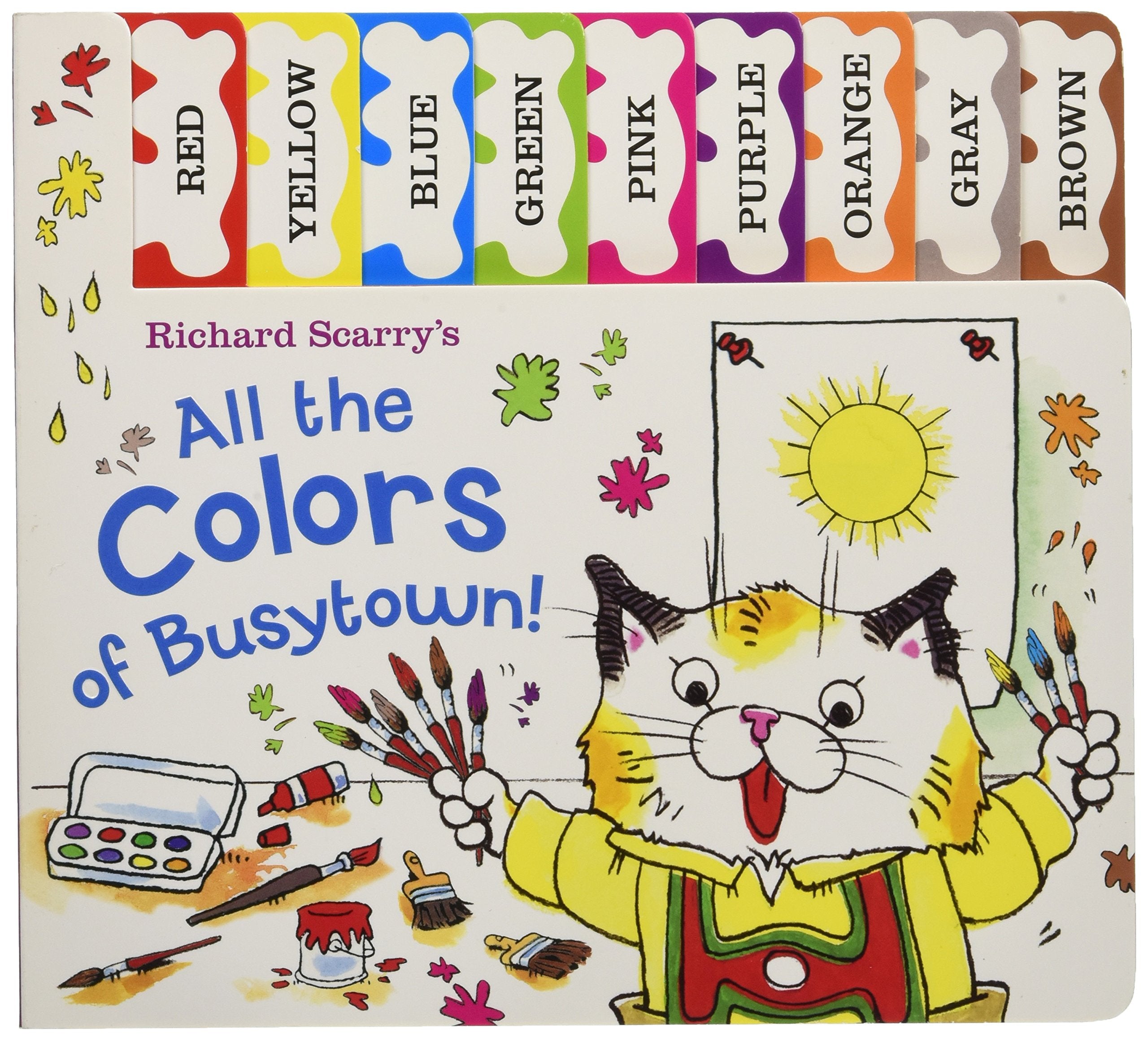 Richard Scarry's All the Colors of Busytown (Richard Scarry's Concept Books) Non-fiction