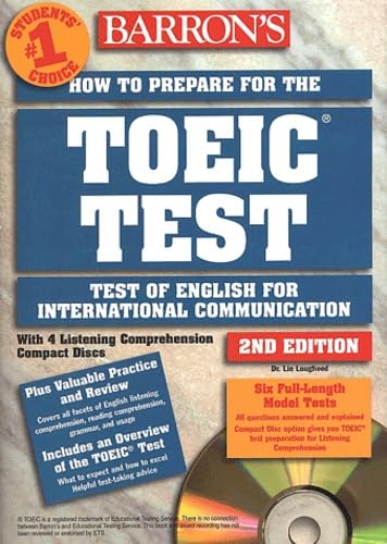 Barron's How to Prepare for the Toeic: Test of English for International Communication Learning & Reference
