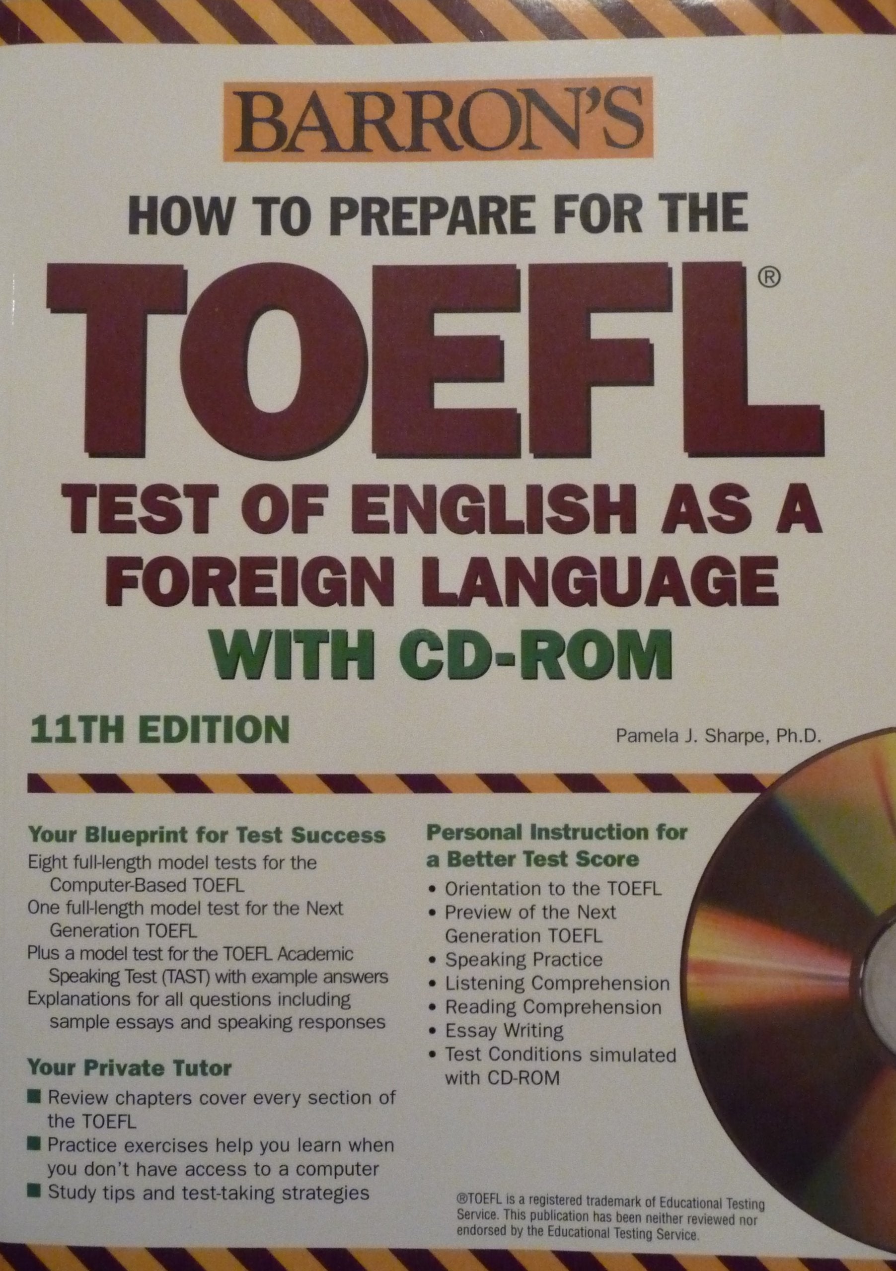 How to Prepare for the TOEFL with CD-ROM (BARRON'S HOW TO PREPARE FOR THE TOEFL TEST OF ENGLISH AS A FOREIGN LANGUAGE) Foreign Languages ​​& Dictionaries