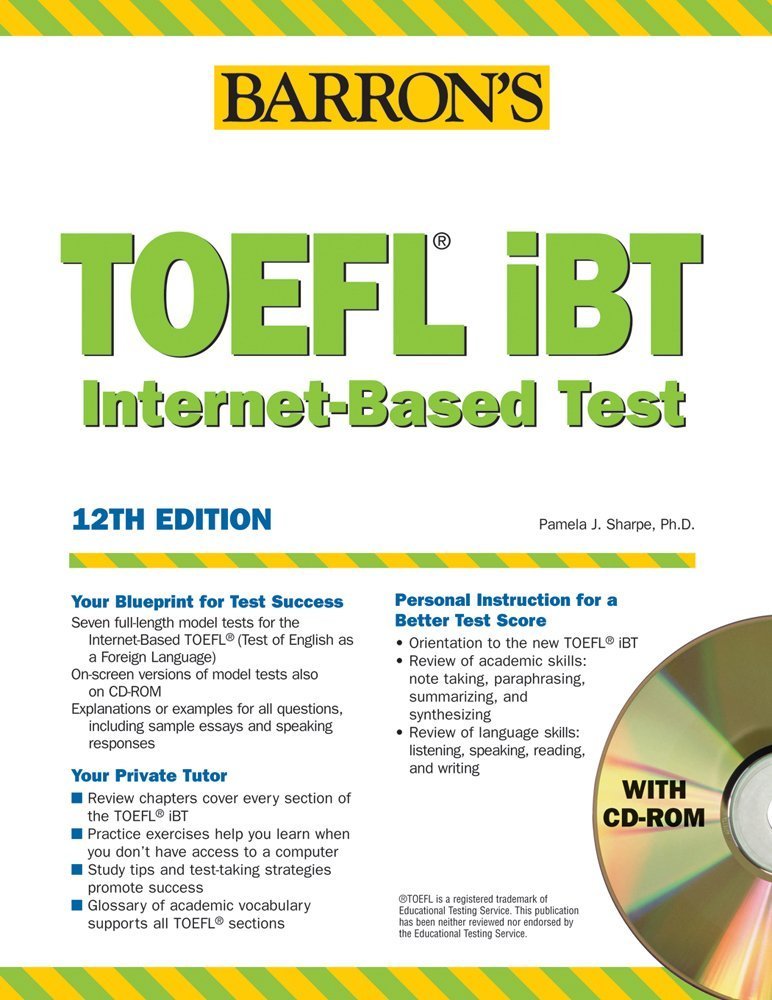 TOEFL iBT (Internet Based Test) 2008. (Lernmaterialien) (Barron's How to Prepare for the TOEFL IBT (W/CD)) Foreign Languages ​​& Dictionaries