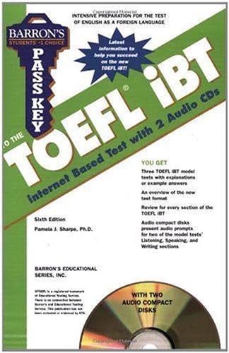 Pass Key to the TOEFL iBT with Audio CDs (BARRON'S PASS KEY TO THE TOEFL) Foreign Languages ​​& Dictionaries