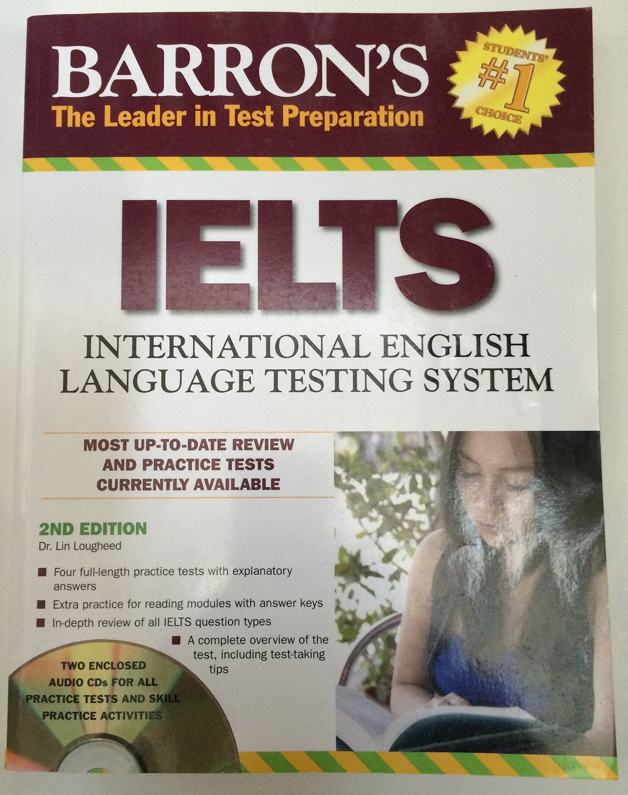 Product Image: Barron's IELTS with Audio CDs: International English Language Testing System