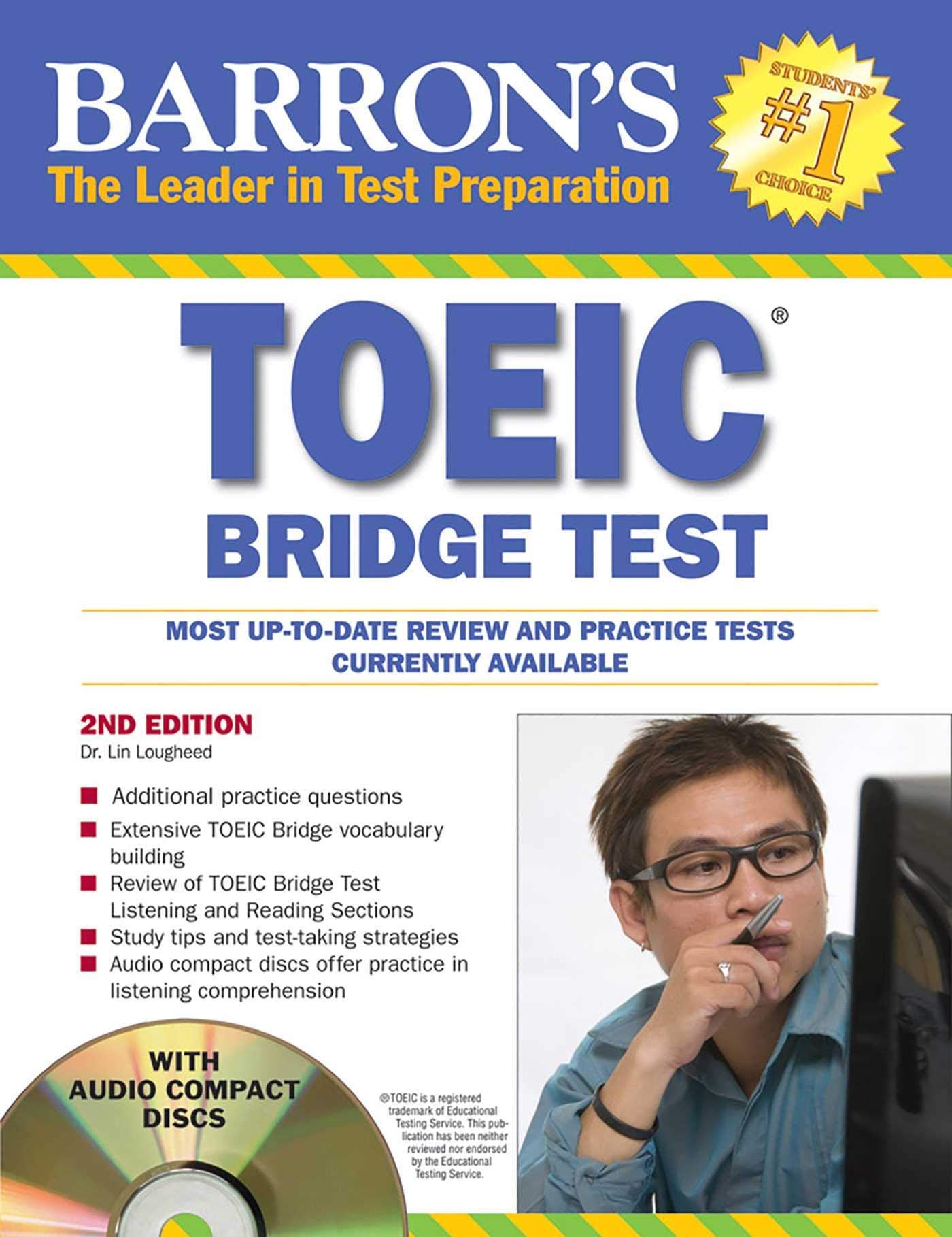 Barron's TOEIC Bridge Test with Audio CDs: Test of English for International Communication Foreign Languages ​​& Dictionaries