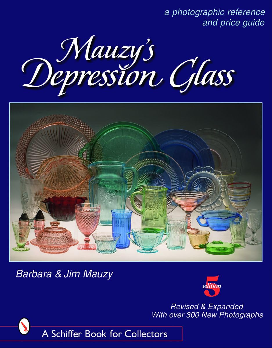 Mauzy's Depression Glass: A Photographic Reference with Prices: A Photographic Reference and Price Guide Hobbies & Crafts