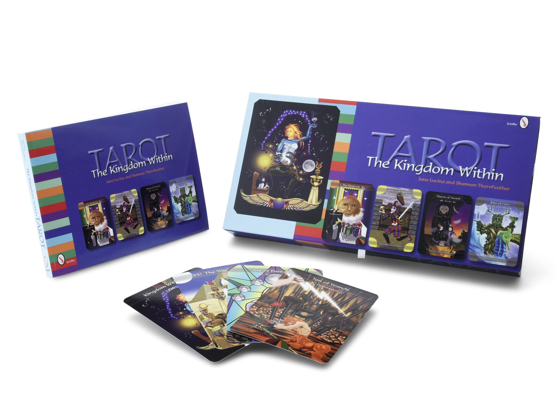 The Kingdom Within Tarot: (Tarot Kit Box Set with 79 Cards and Guide Book) Self-help