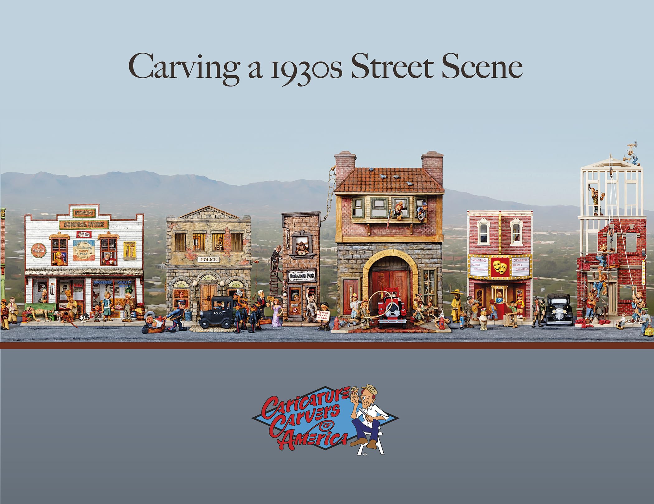 Carving a 1930s Street Scene Hobbies & Crafts