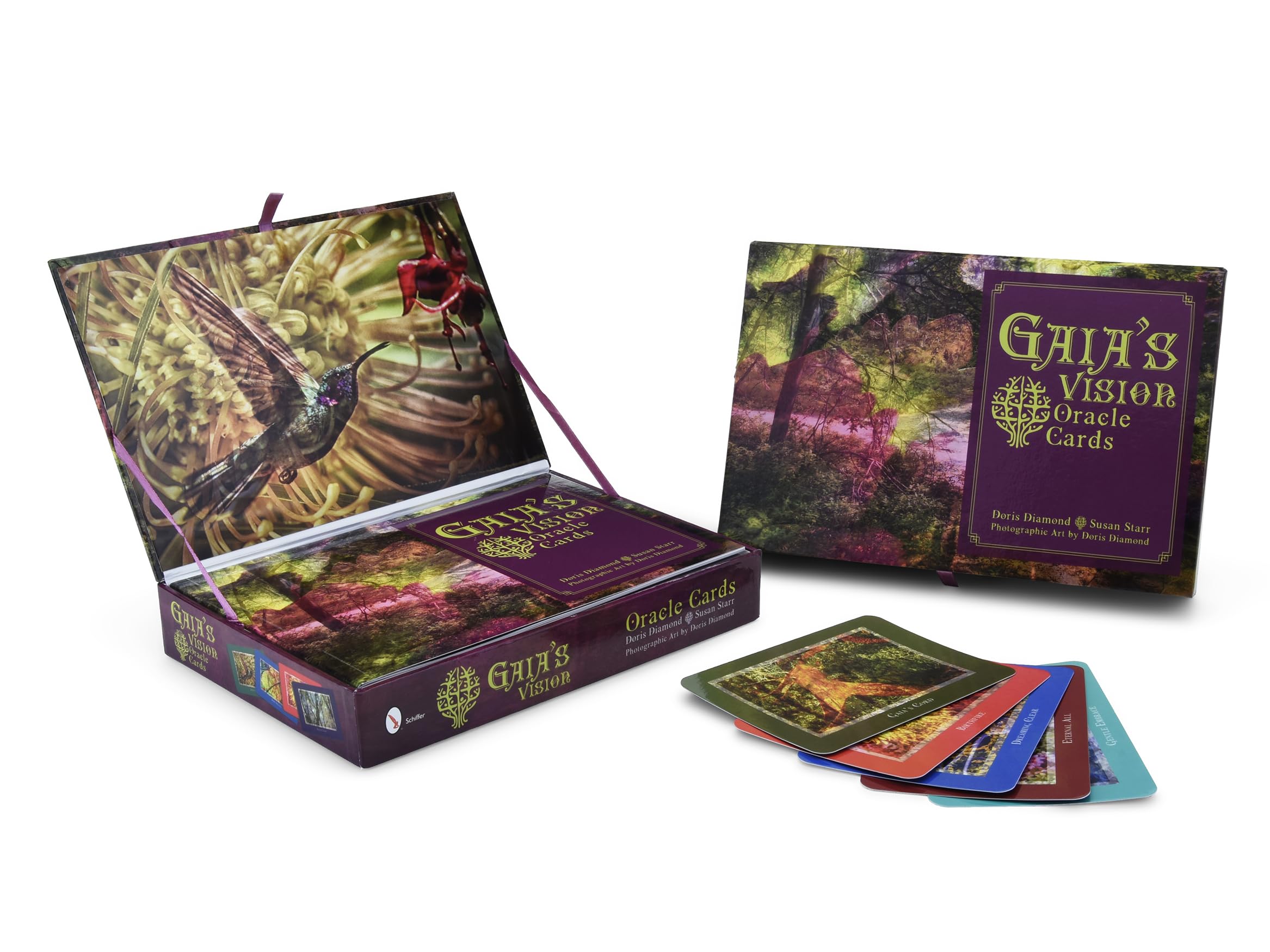 Gaia's Vision Oracle Cards: (Oracle Kit Box Set with 40 Cards and Guide Book) Self-help
