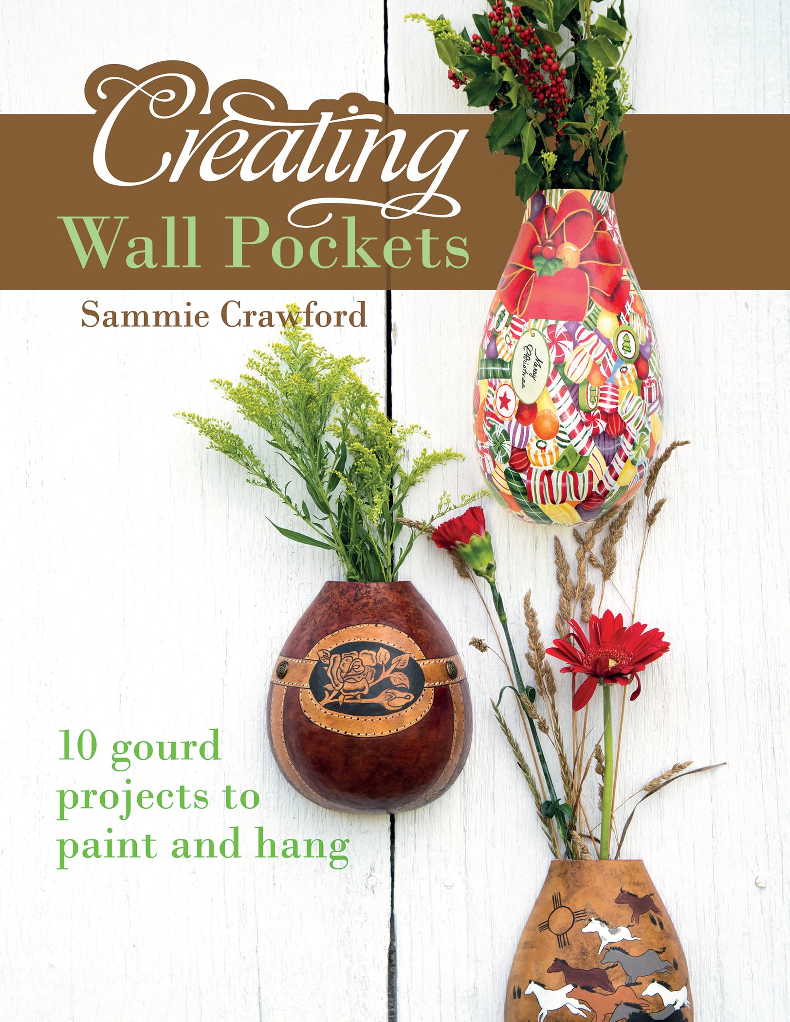 Creating Wall Pockets: 10 Gourd Projects to Paint and Hang Hobbies & Crafts