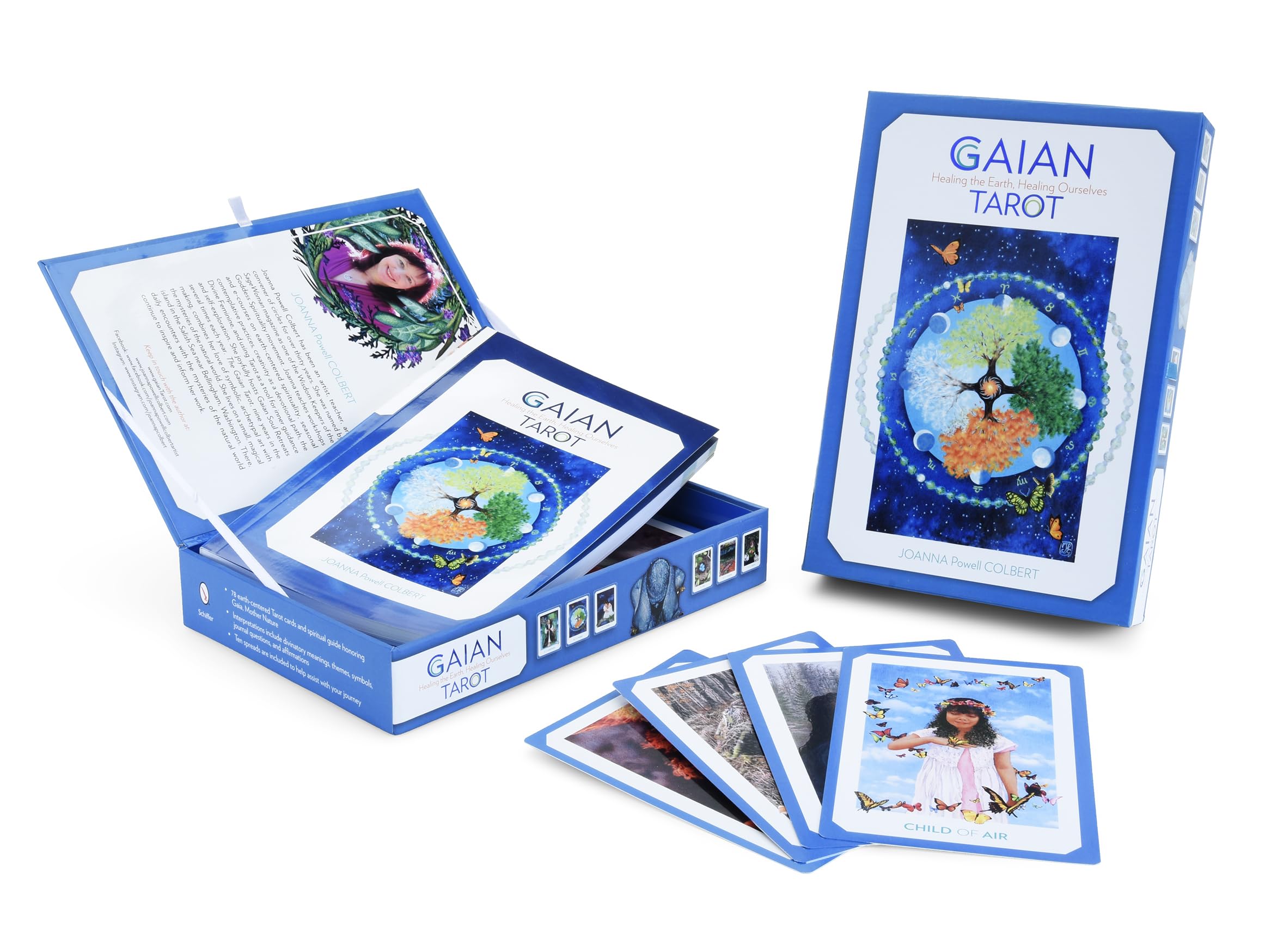 Gaian Tarot: Healing the Earth, Healing Ourselves: Healing the Earth, Healing Ourselves (Tarot Kit Box Set with 78 Cards and Guide Book) Self-help