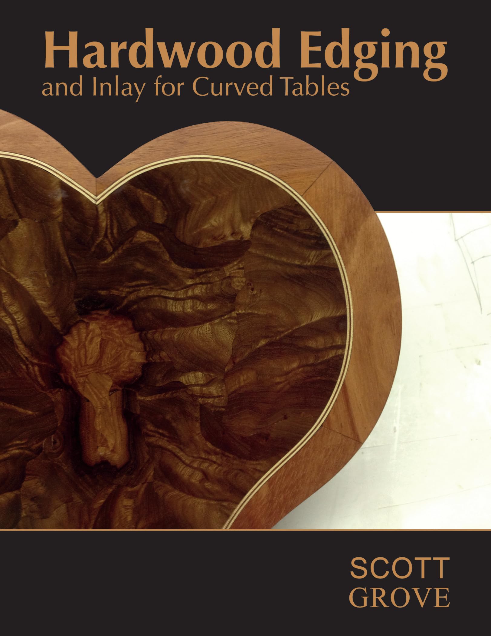 Hardwood Edging and Inlay for Curved Tables Hobbies & Crafts