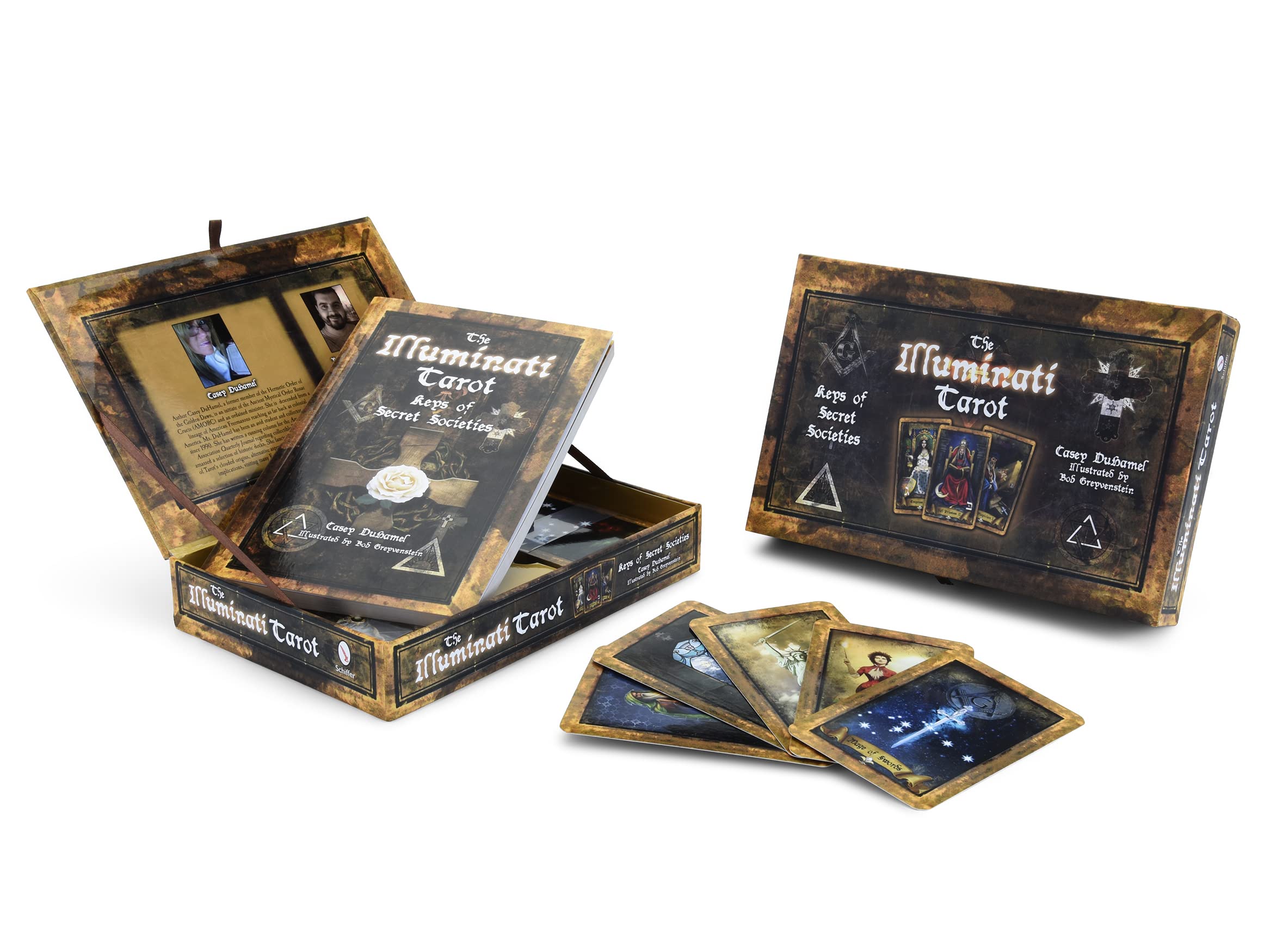 The Illuminati Tarot: Keys of Secret Societies: Keys of Secret Societies (Tarot Kit Box Set with 78 Cards and Guide Book) Religion & Esotericism