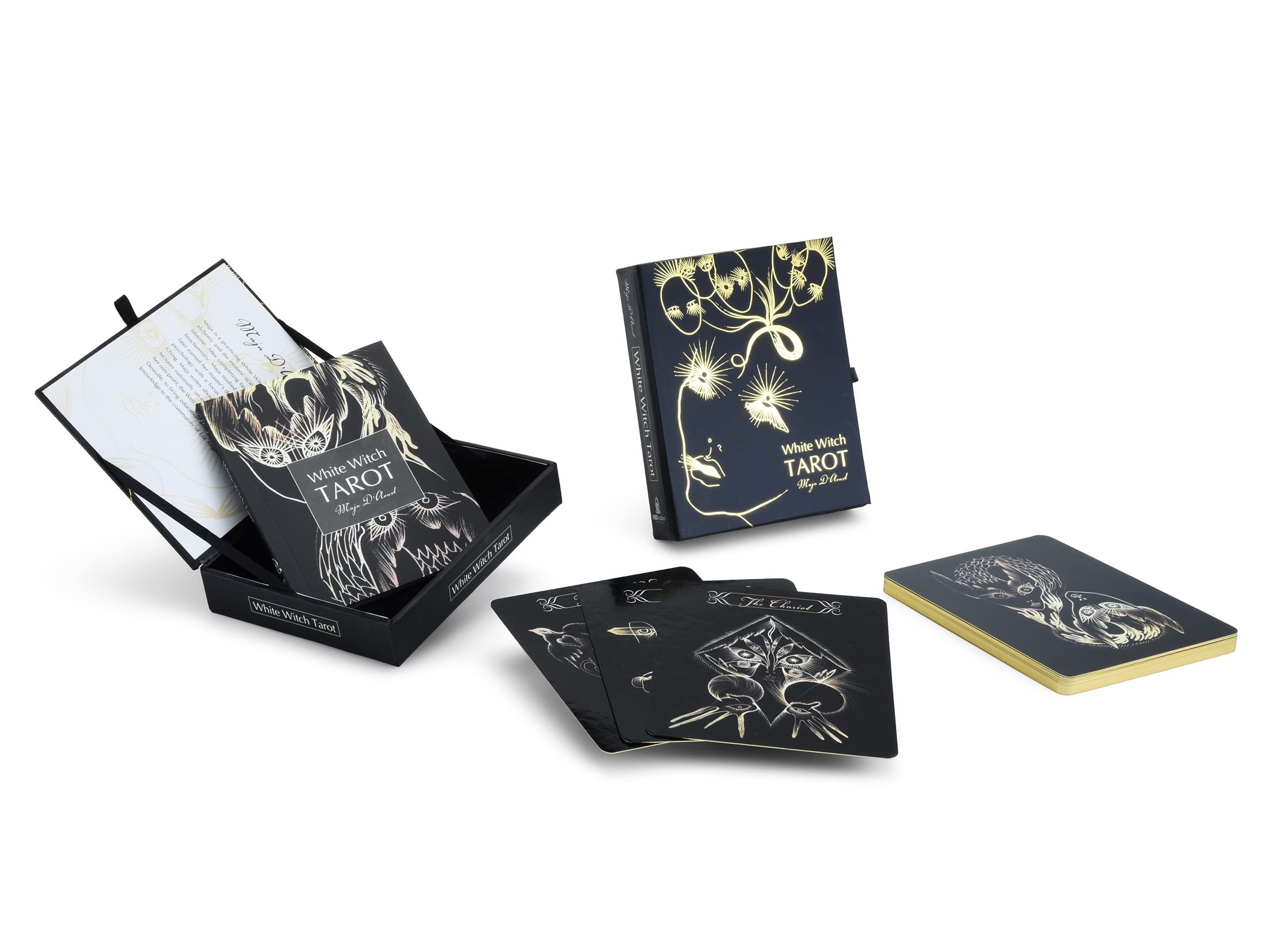 White Witch Tarot: (Tarot Kit Box Set with 22 Cards and Guide Book) Religion & Esotericism