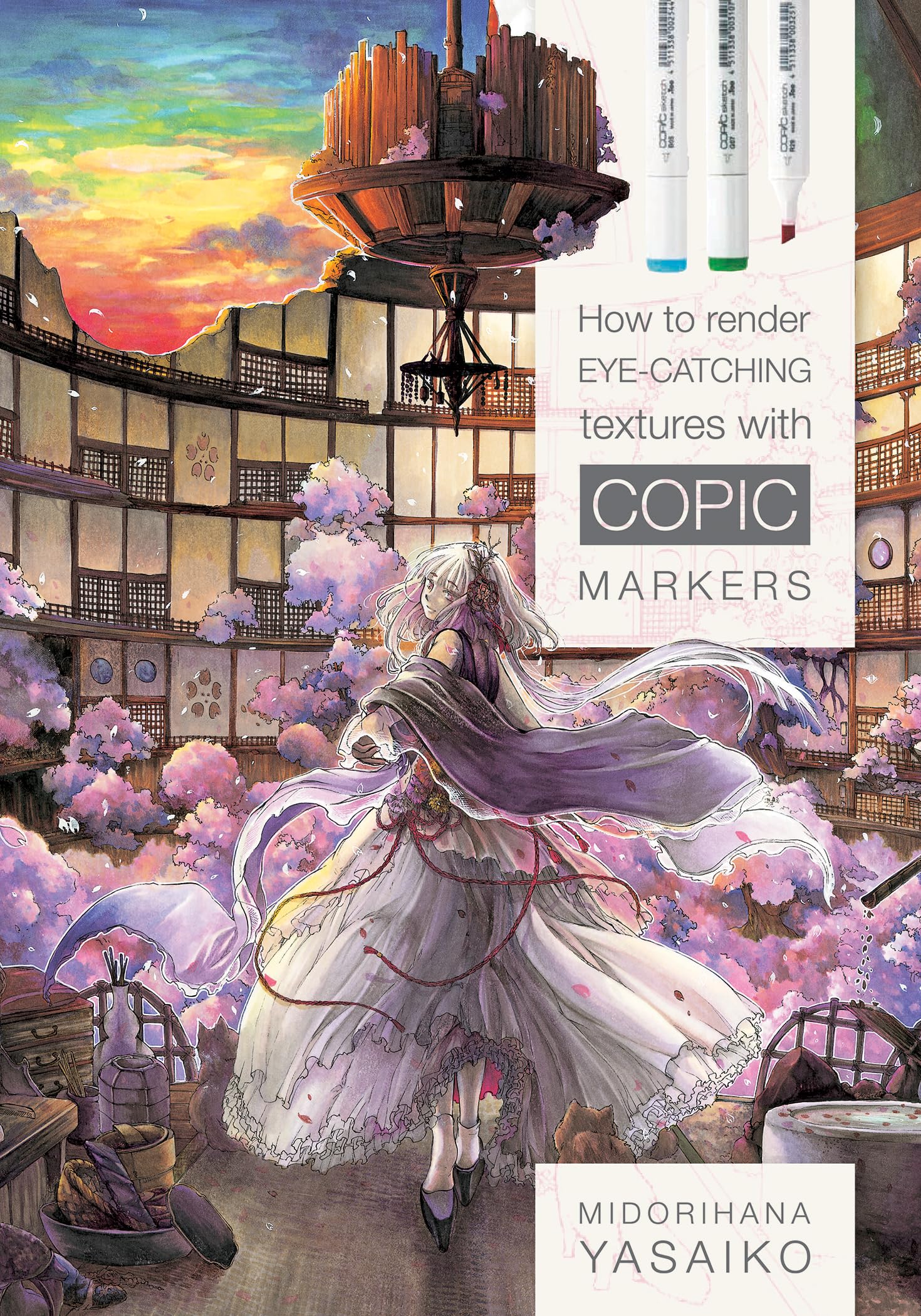 How to Render Eye-Catching Textures with Copic Markers Manga