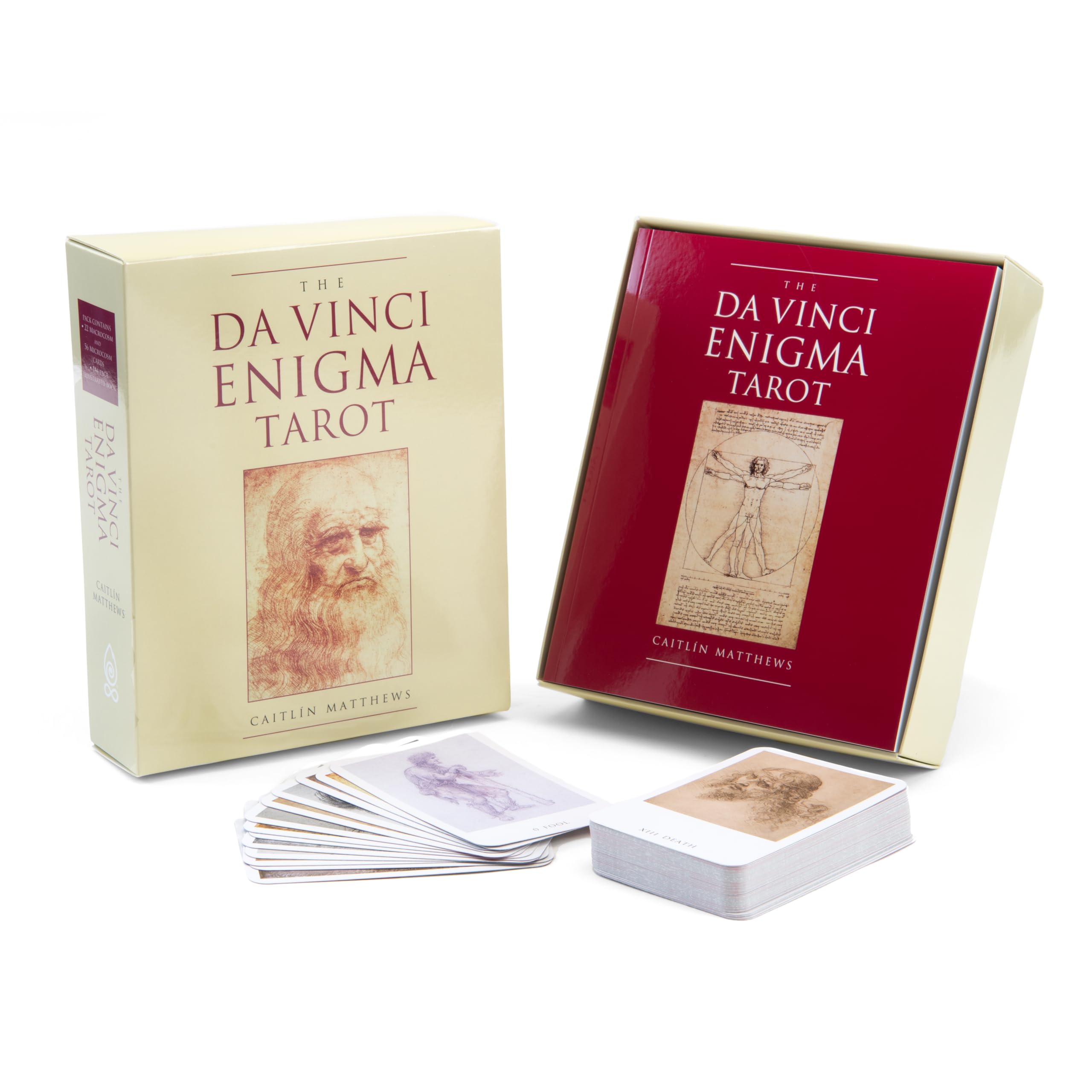 Da Vinci Enigma Tarot: (Tarot Kit Box Set with 78 Cards and Guide Book) Philosophy