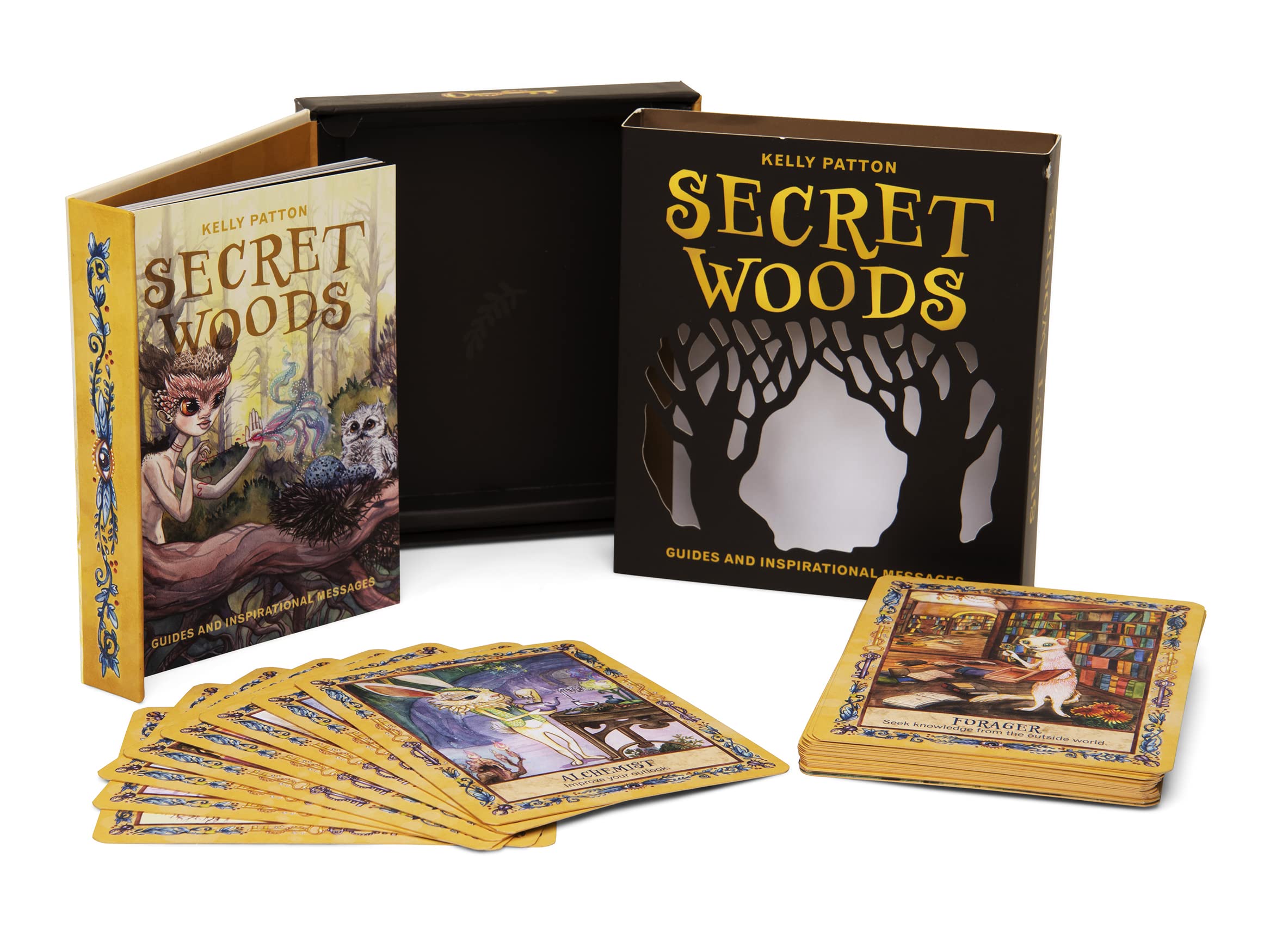 Secret Woods: Guides and Inspirational Messages: Guides and Inspirational Messages (Oracle Kit Box Set with 28 Cards and Guide Book) Religion & Esotericism