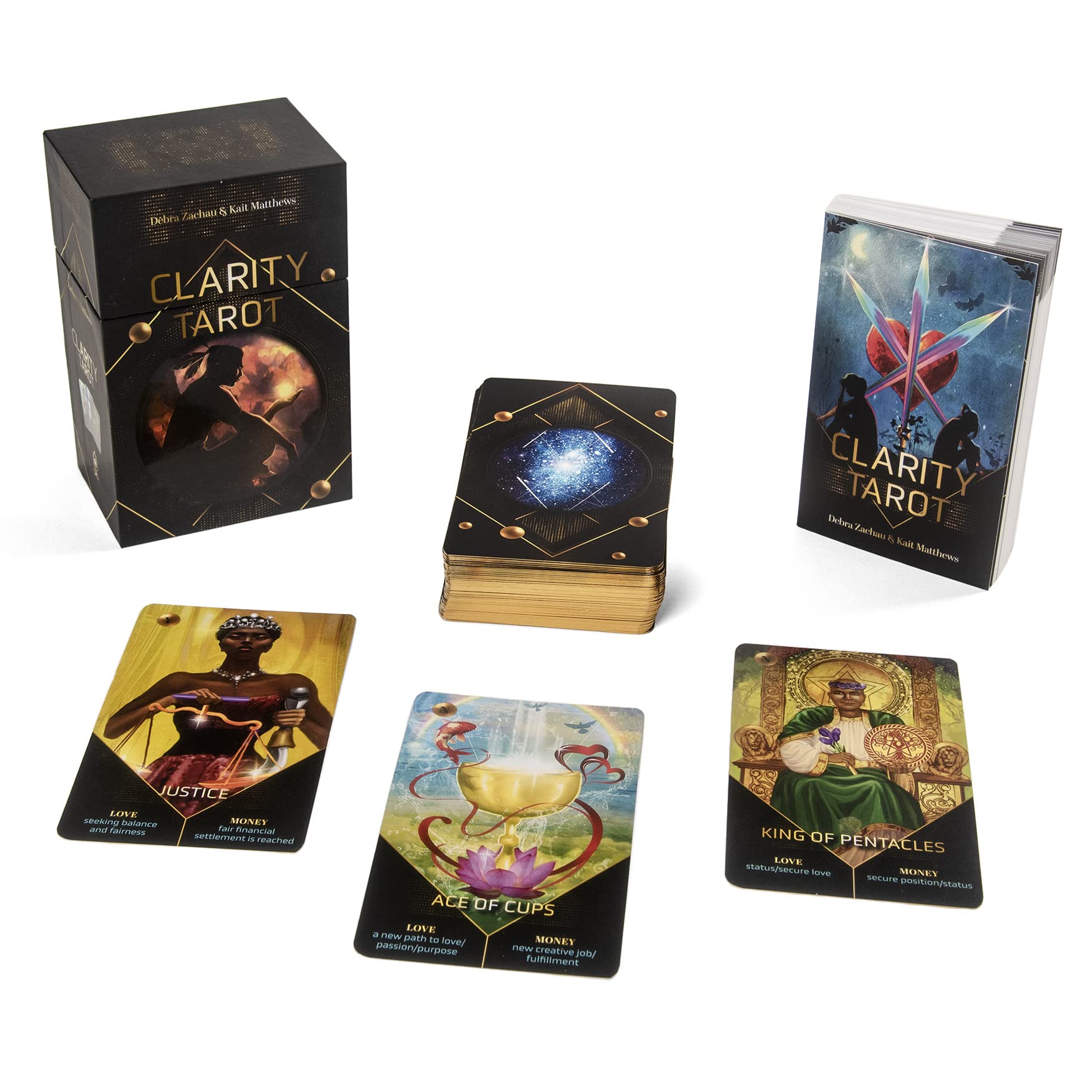 Clarity Tarot: (Tarot Kit Box Set with 78 Cards and Guide Book) Religion & Esotericism