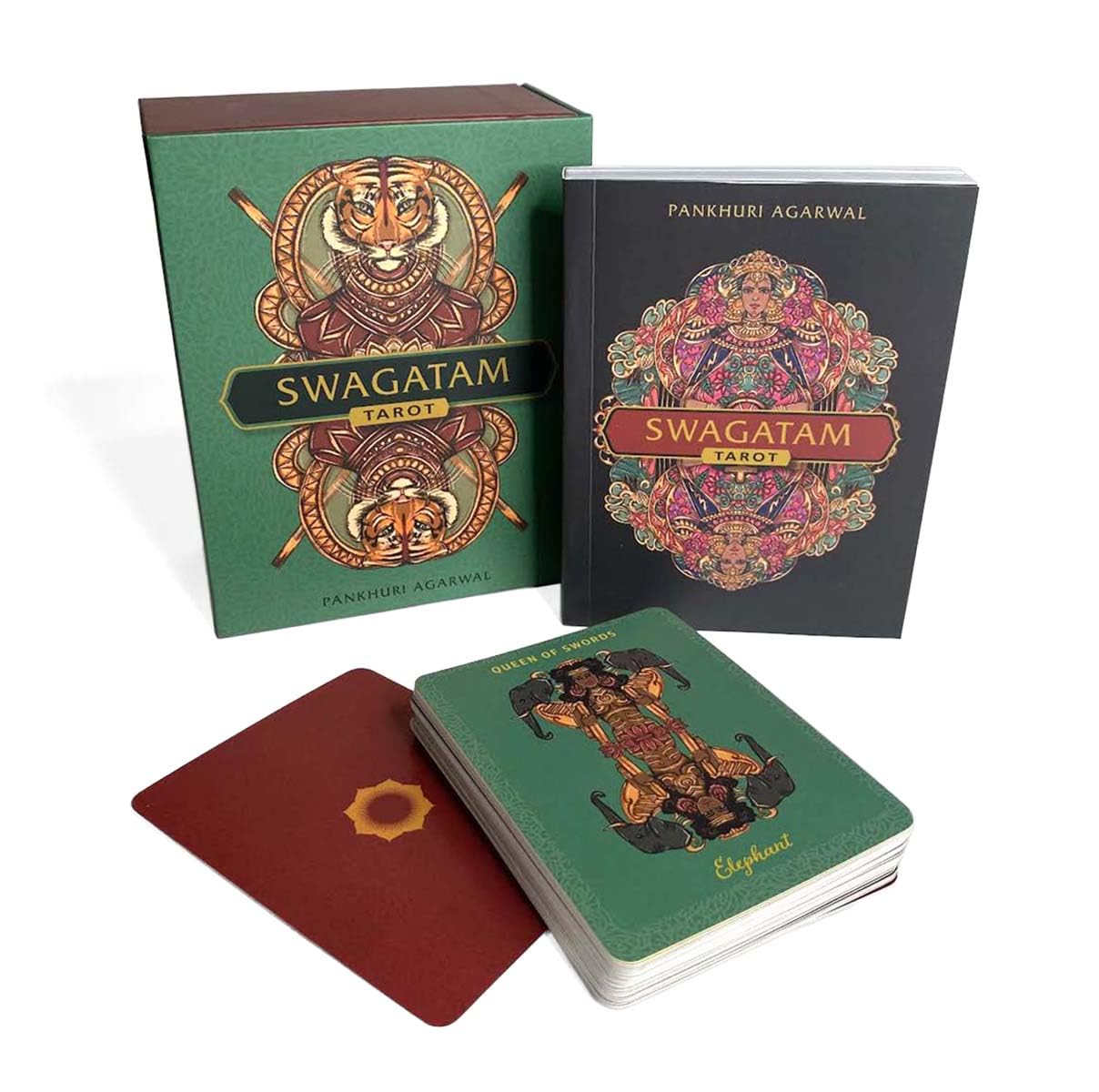 Swagatam Tarot: (Tarot Kit Box Set with 92 Cards and Guide Book) Religion & Esotericism