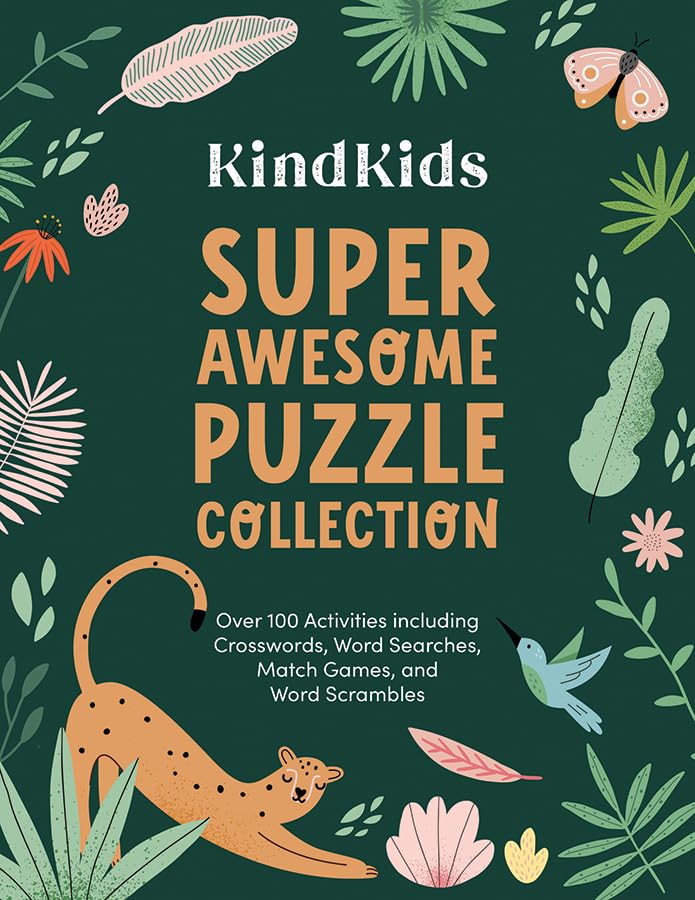 Kindkids Super Awesome Puzzle Collection: Over 100 Activities Including Crosswords, Word Searches, Match Games and Word Scrambles Tiptoi & Games