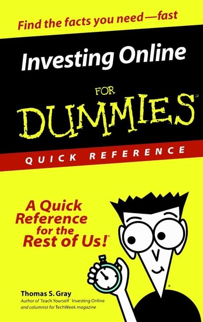 Investing Online For Dummies Quick Reference Business, Finance & Career