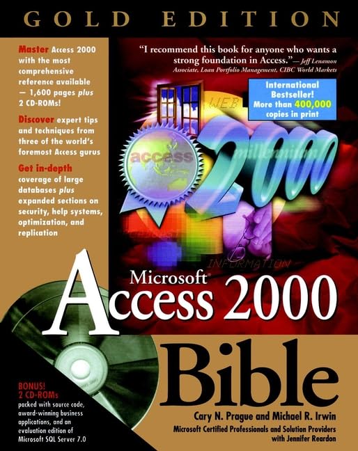 Product Image: Microsoft Access 2000 Bible: Gold Edition